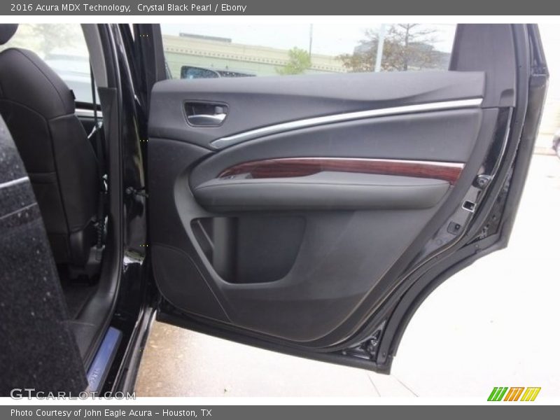 Crystal Black Pearl / Ebony 2016 Acura MDX Technology
