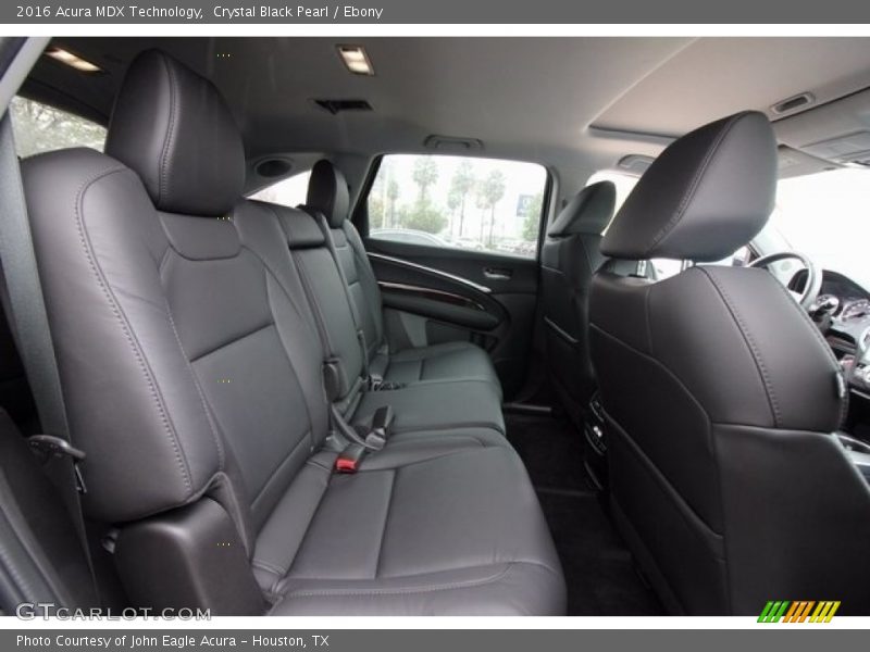 Crystal Black Pearl / Ebony 2016 Acura MDX Technology