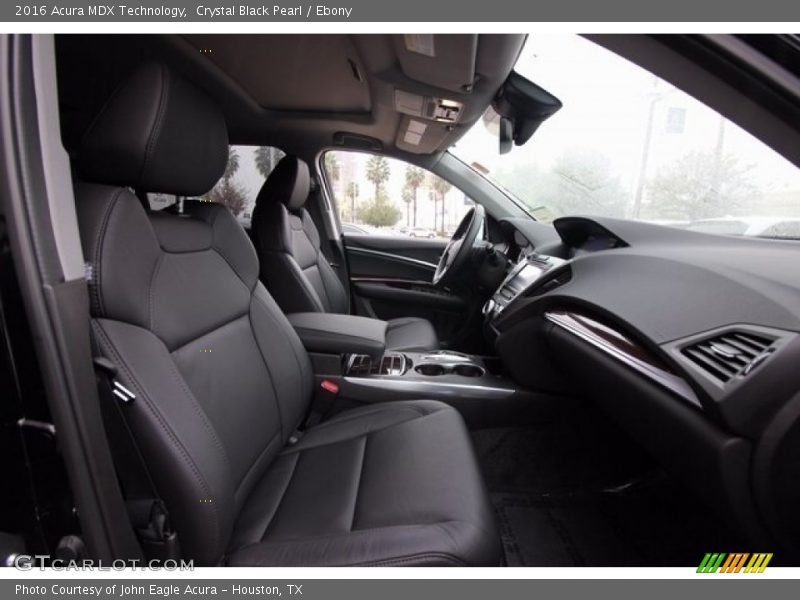Crystal Black Pearl / Ebony 2016 Acura MDX Technology