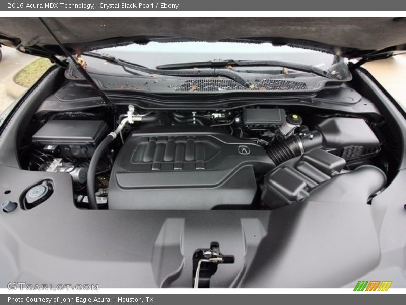 Crystal Black Pearl / Ebony 2016 Acura MDX Technology