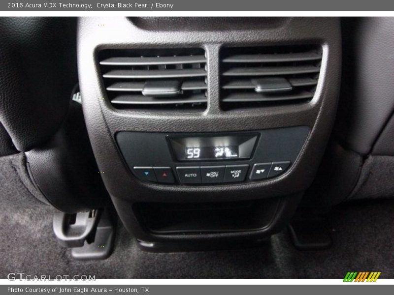Crystal Black Pearl / Ebony 2016 Acura MDX Technology