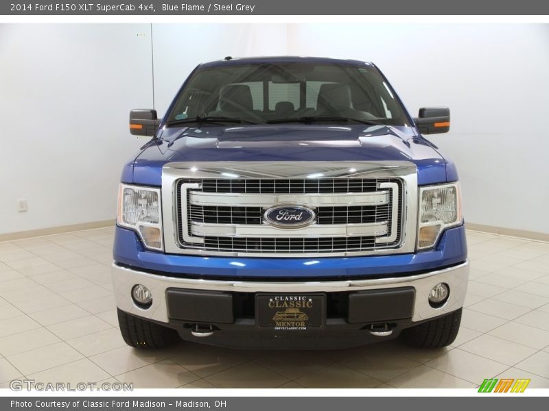 Blue Flame / Steel Grey 2014 Ford F150 XLT SuperCab 4x4