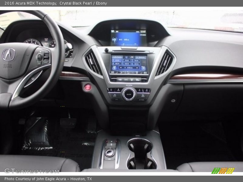 Crystal Black Pearl / Ebony 2016 Acura MDX Technology