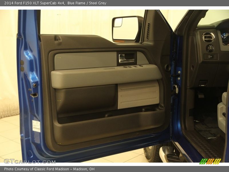 Blue Flame / Steel Grey 2014 Ford F150 XLT SuperCab 4x4