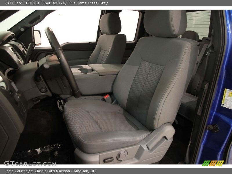 Blue Flame / Steel Grey 2014 Ford F150 XLT SuperCab 4x4