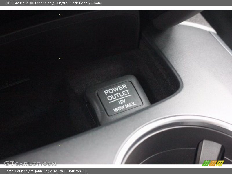 Crystal Black Pearl / Ebony 2016 Acura MDX Technology