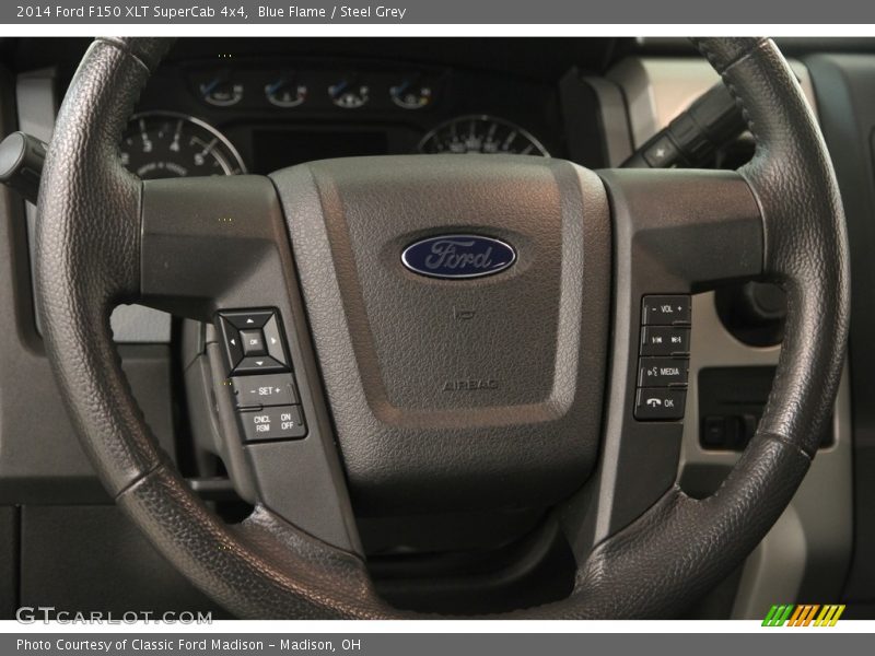 Blue Flame / Steel Grey 2014 Ford F150 XLT SuperCab 4x4