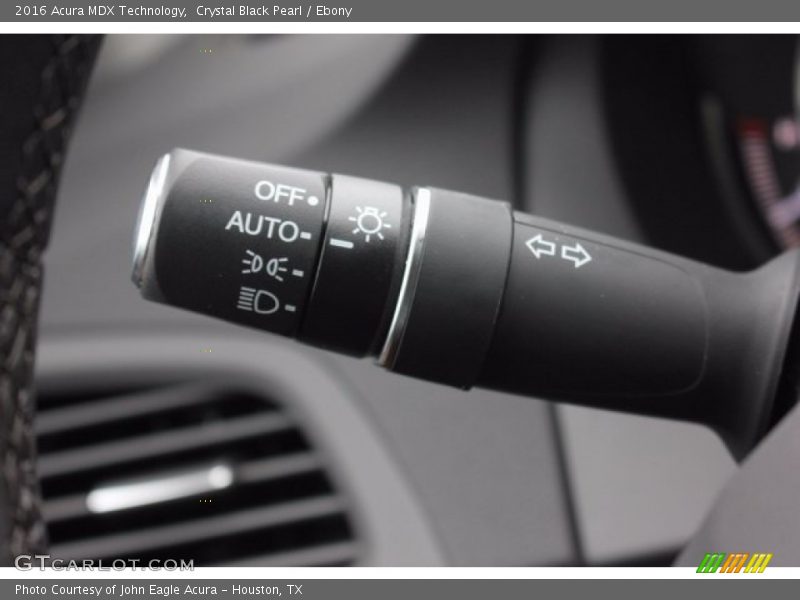 Crystal Black Pearl / Ebony 2016 Acura MDX Technology