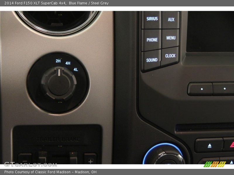 Blue Flame / Steel Grey 2014 Ford F150 XLT SuperCab 4x4