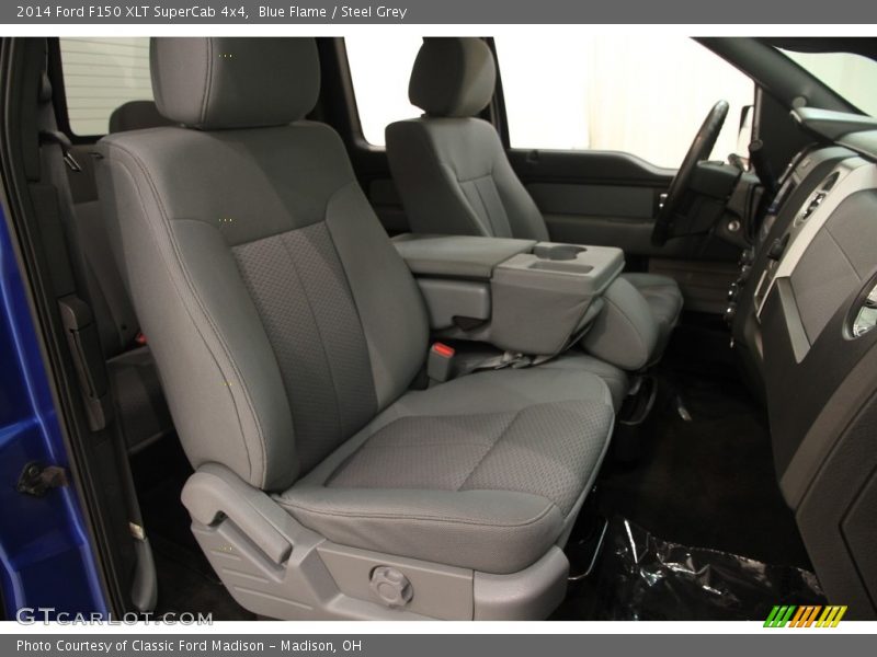 Blue Flame / Steel Grey 2014 Ford F150 XLT SuperCab 4x4