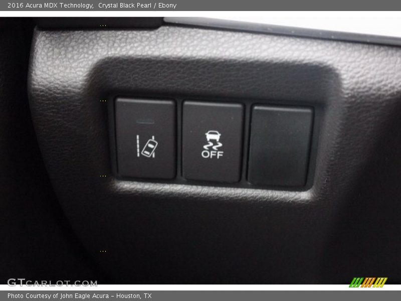 Crystal Black Pearl / Ebony 2016 Acura MDX Technology