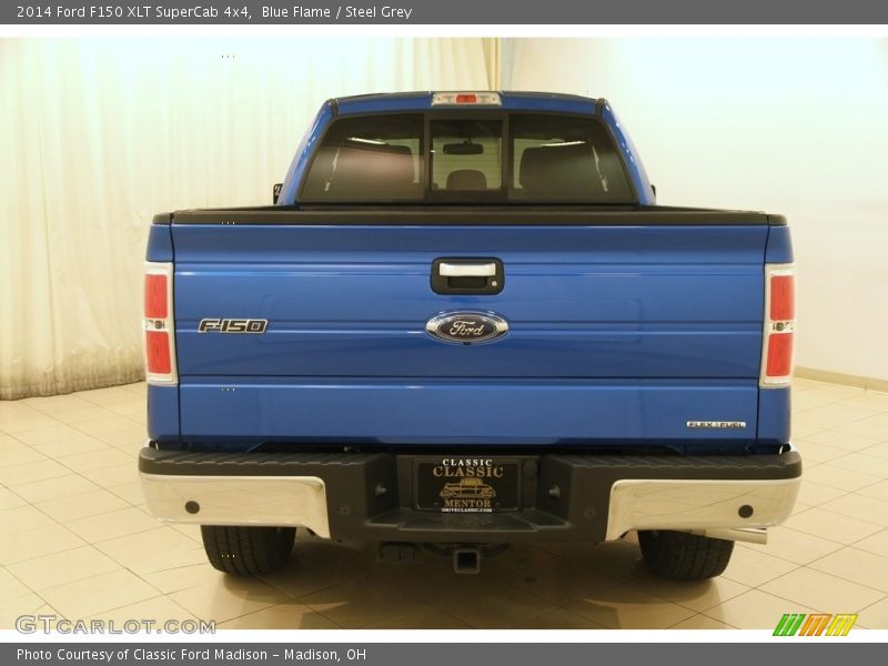 Blue Flame / Steel Grey 2014 Ford F150 XLT SuperCab 4x4