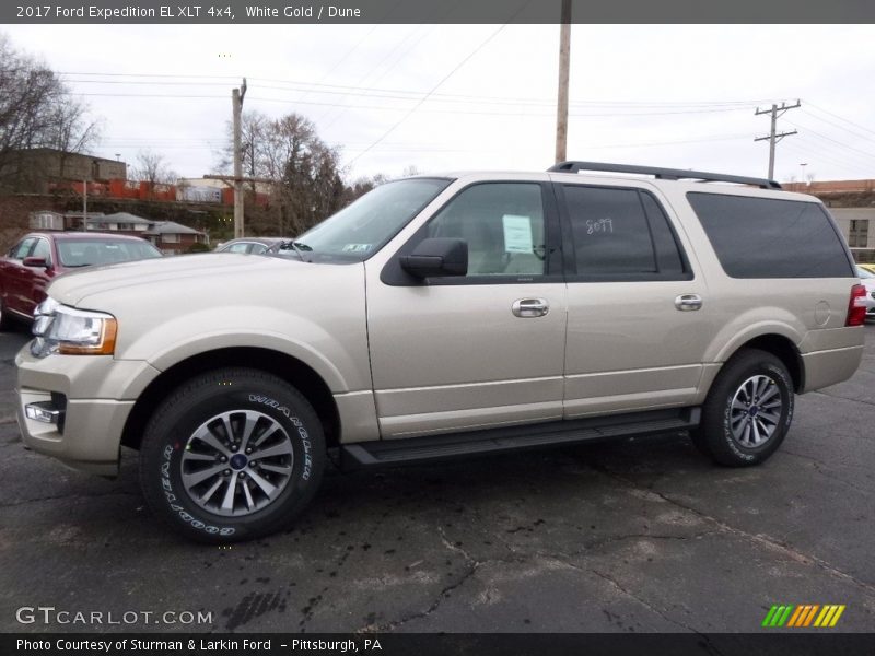 White Gold / Dune 2017 Ford Expedition EL XLT 4x4