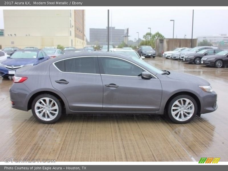 Modern Steel Metallic / Ebony 2017 Acura ILX