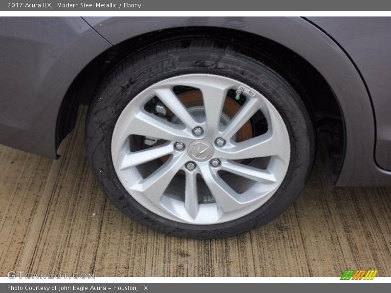 Modern Steel Metallic / Ebony 2017 Acura ILX