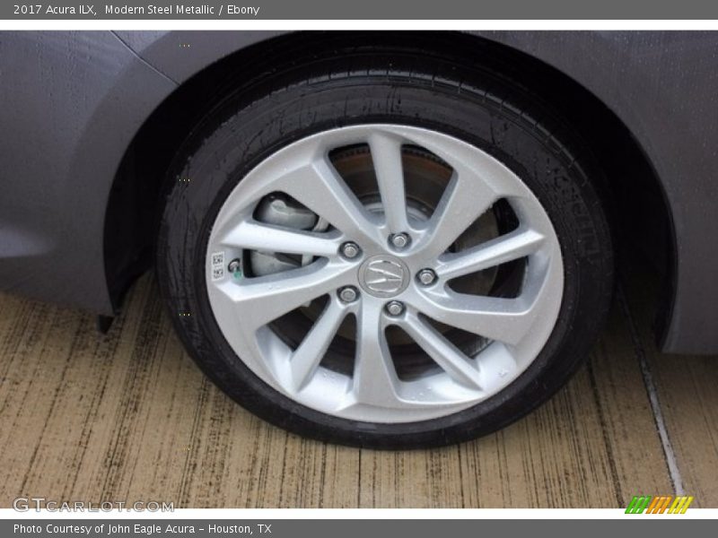 Modern Steel Metallic / Ebony 2017 Acura ILX