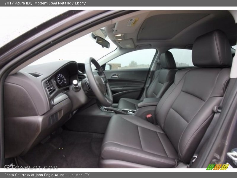 Modern Steel Metallic / Ebony 2017 Acura ILX