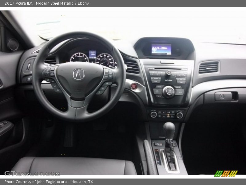 Modern Steel Metallic / Ebony 2017 Acura ILX