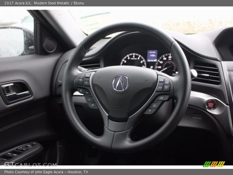 Modern Steel Metallic / Ebony 2017 Acura ILX