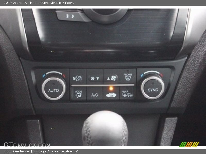 Modern Steel Metallic / Ebony 2017 Acura ILX