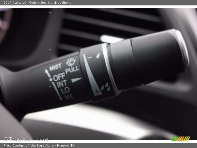 Modern Steel Metallic / Ebony 2017 Acura ILX