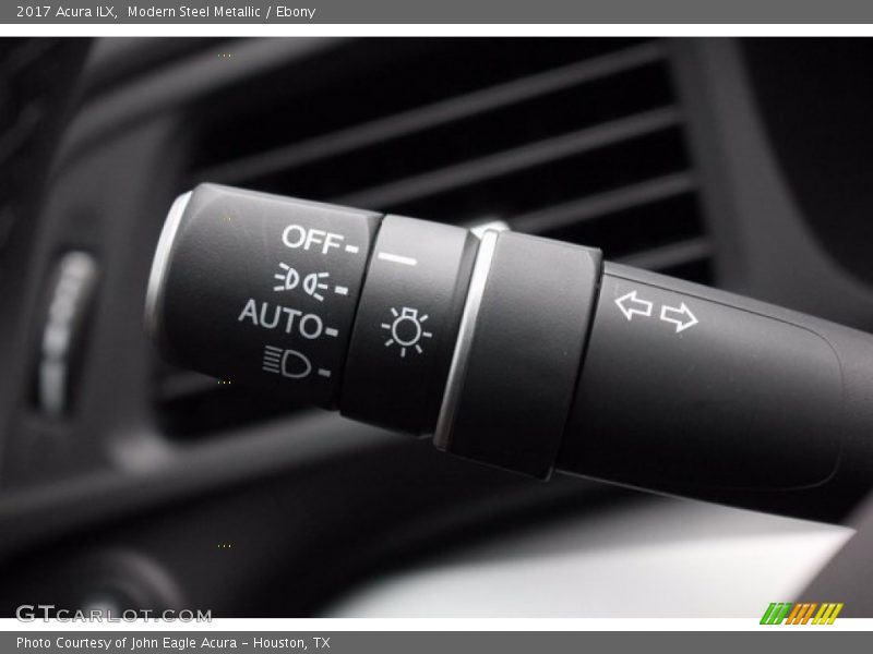 Modern Steel Metallic / Ebony 2017 Acura ILX
