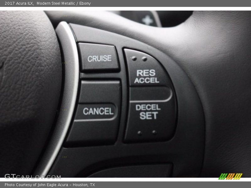 Modern Steel Metallic / Ebony 2017 Acura ILX