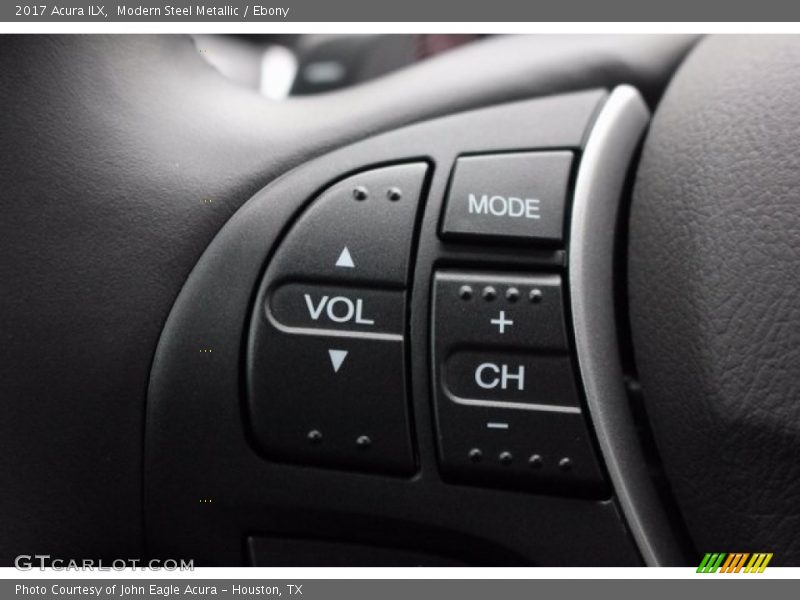 Modern Steel Metallic / Ebony 2017 Acura ILX