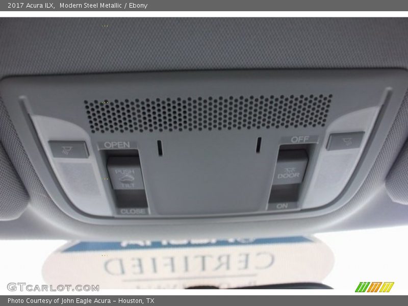 Modern Steel Metallic / Ebony 2017 Acura ILX