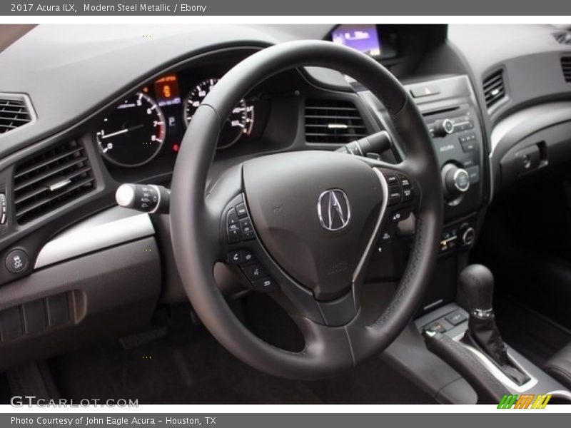 Modern Steel Metallic / Ebony 2017 Acura ILX