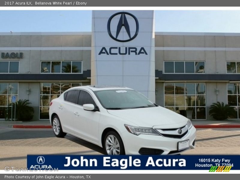 Bellanova White Pearl / Ebony 2017 Acura ILX