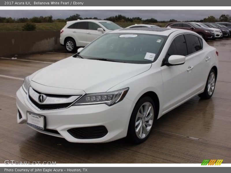 Bellanova White Pearl / Ebony 2017 Acura ILX