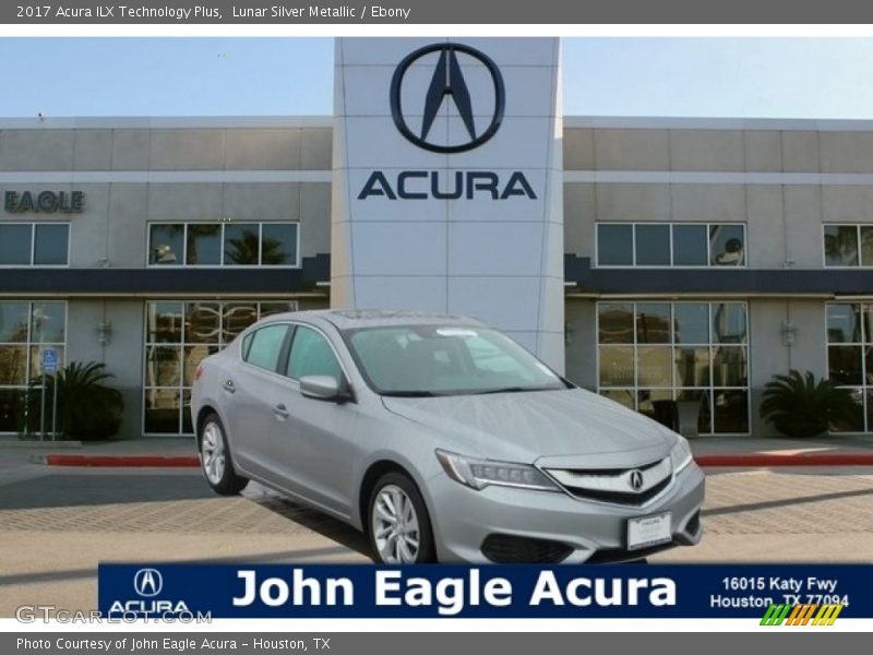 Lunar Silver Metallic / Ebony 2017 Acura ILX Technology Plus