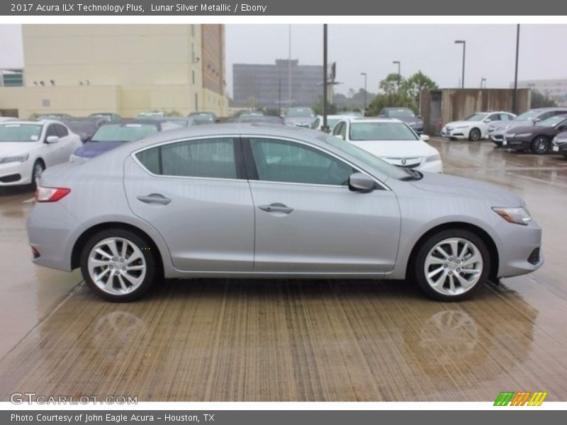 Lunar Silver Metallic / Ebony 2017 Acura ILX Technology Plus