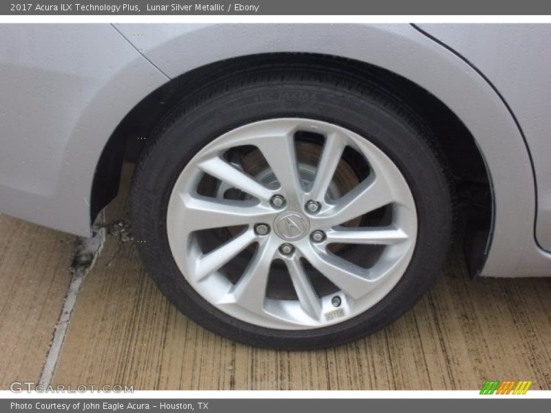 Lunar Silver Metallic / Ebony 2017 Acura ILX Technology Plus