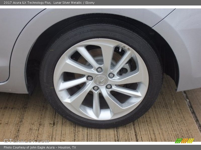 Lunar Silver Metallic / Ebony 2017 Acura ILX Technology Plus