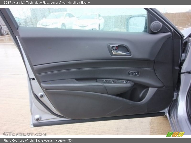 Lunar Silver Metallic / Ebony 2017 Acura ILX Technology Plus