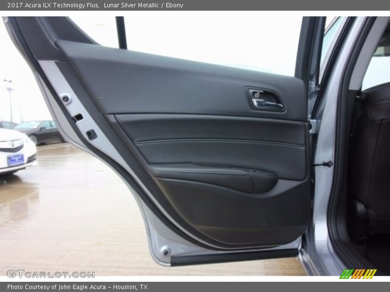 Lunar Silver Metallic / Ebony 2017 Acura ILX Technology Plus