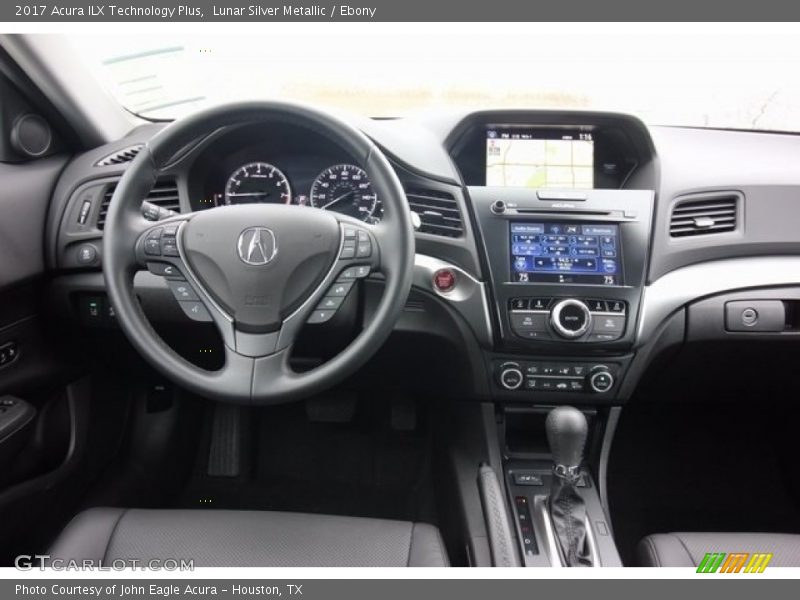 Lunar Silver Metallic / Ebony 2017 Acura ILX Technology Plus