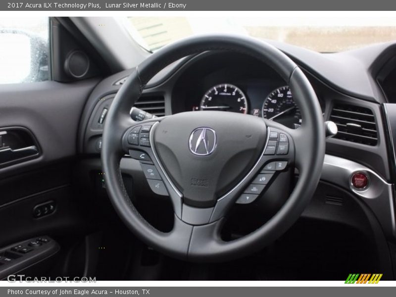 Lunar Silver Metallic / Ebony 2017 Acura ILX Technology Plus