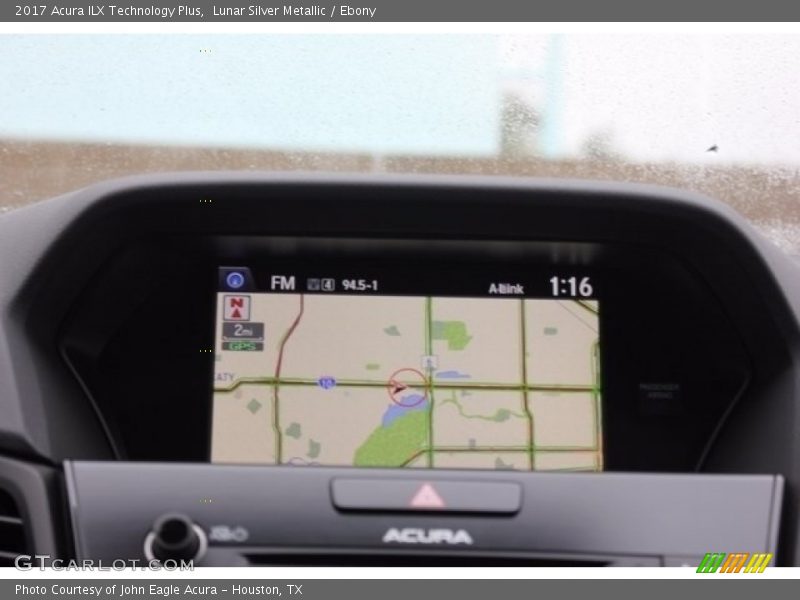Lunar Silver Metallic / Ebony 2017 Acura ILX Technology Plus