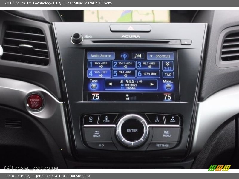 Lunar Silver Metallic / Ebony 2017 Acura ILX Technology Plus
