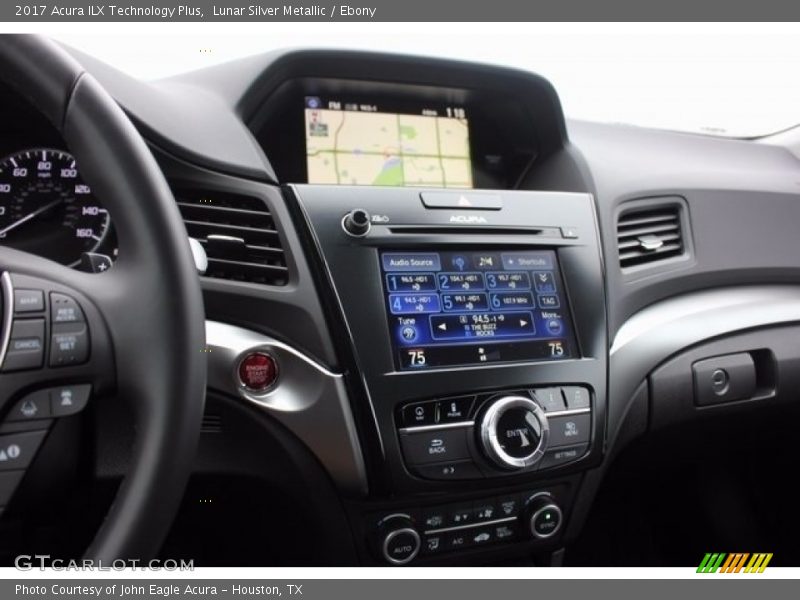 Lunar Silver Metallic / Ebony 2017 Acura ILX Technology Plus