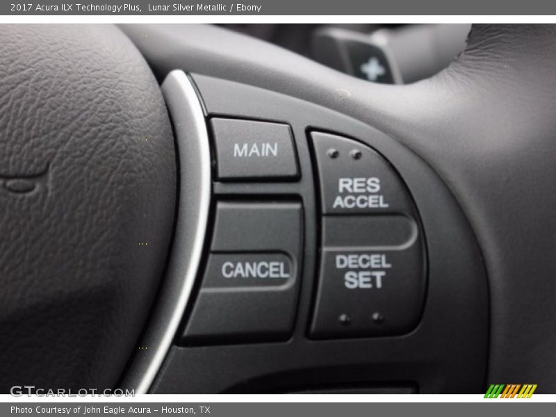 Lunar Silver Metallic / Ebony 2017 Acura ILX Technology Plus