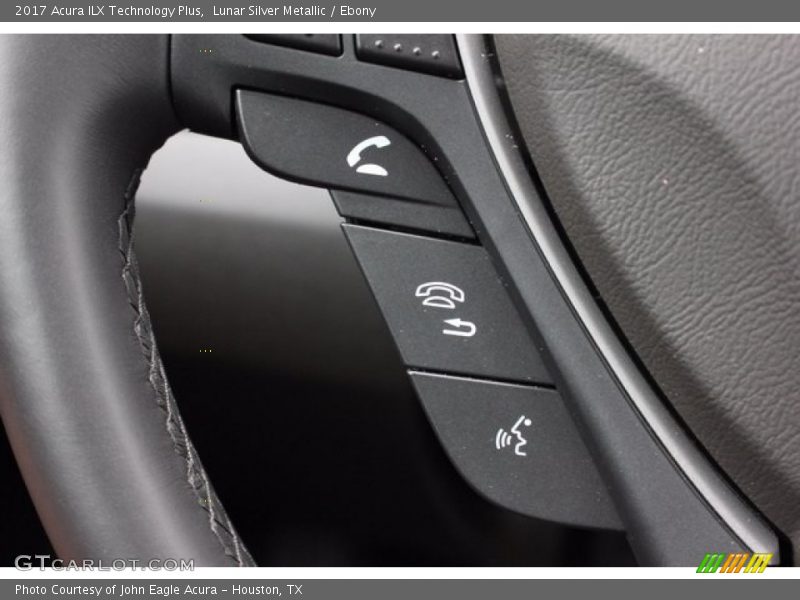 Lunar Silver Metallic / Ebony 2017 Acura ILX Technology Plus
