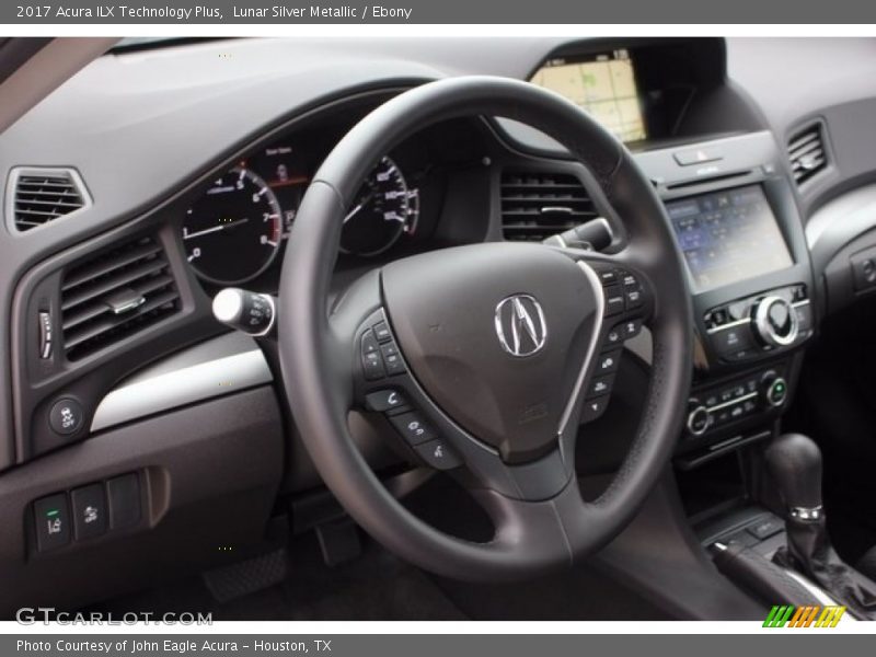 Lunar Silver Metallic / Ebony 2017 Acura ILX Technology Plus