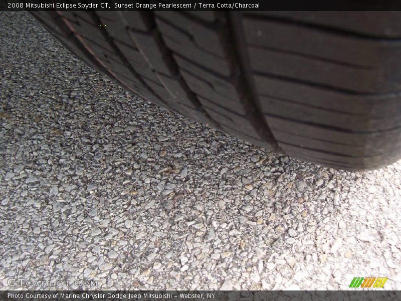 Sunset Orange Pearlescent / Terra Cotta/Charcoal 2008 Mitsubishi Eclipse Spyder GT