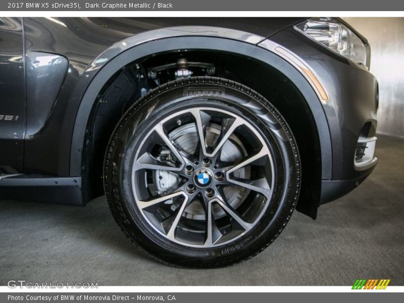 Dark Graphite Metallic / Black 2017 BMW X5 sDrive35i
