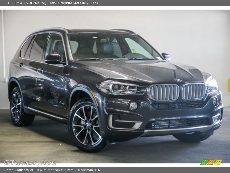 Dark Graphite Metallic / Black 2017 BMW X5 sDrive35i
