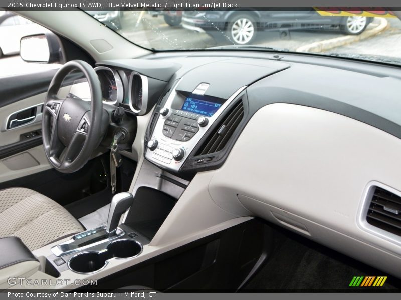 Blue Velvet Metallic / Light Titanium/Jet Black 2015 Chevrolet Equinox LS AWD